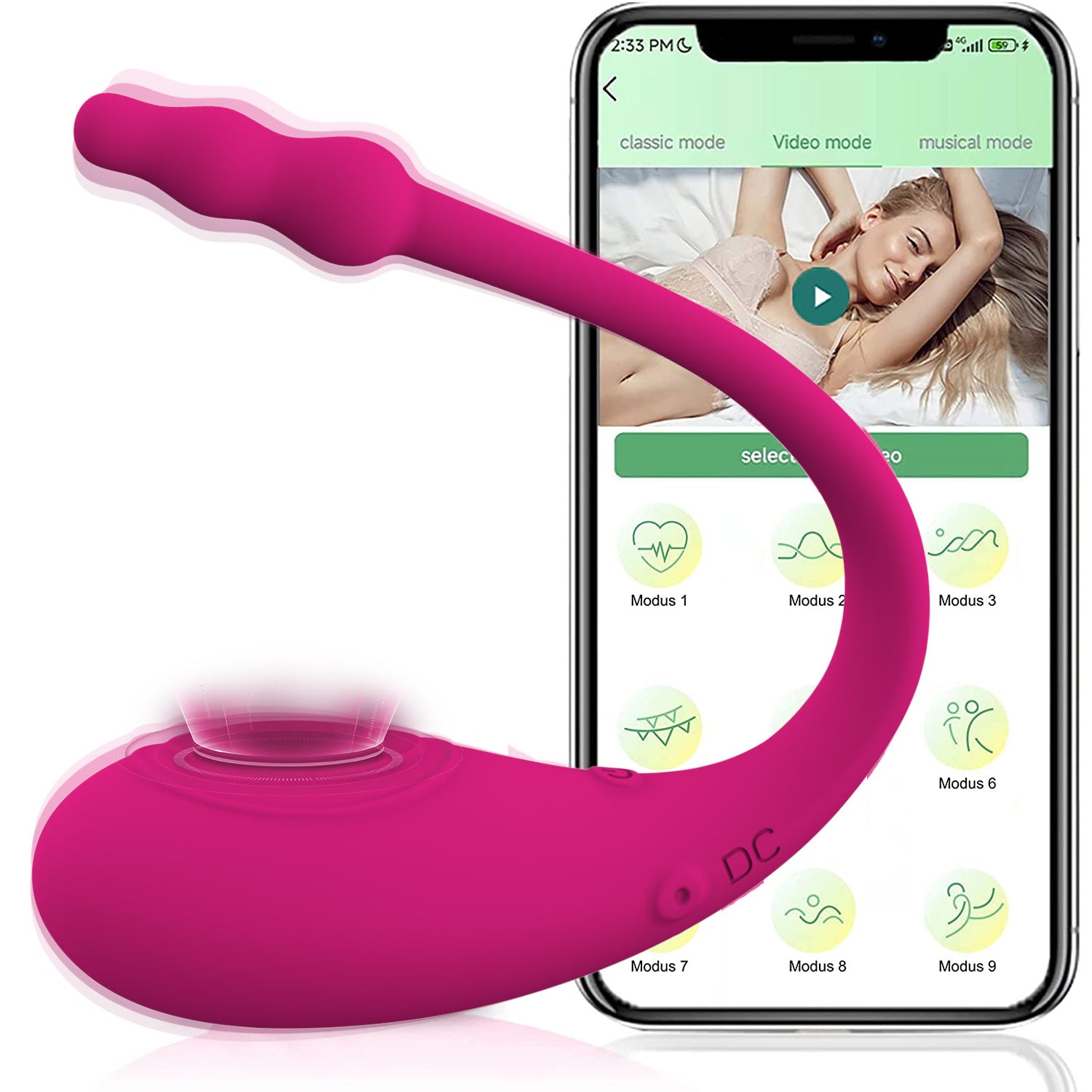 Vibrador Lush Pulsations App - Cake Sex Shop