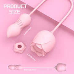 Vibrador Succionador Pink Sucking Flower