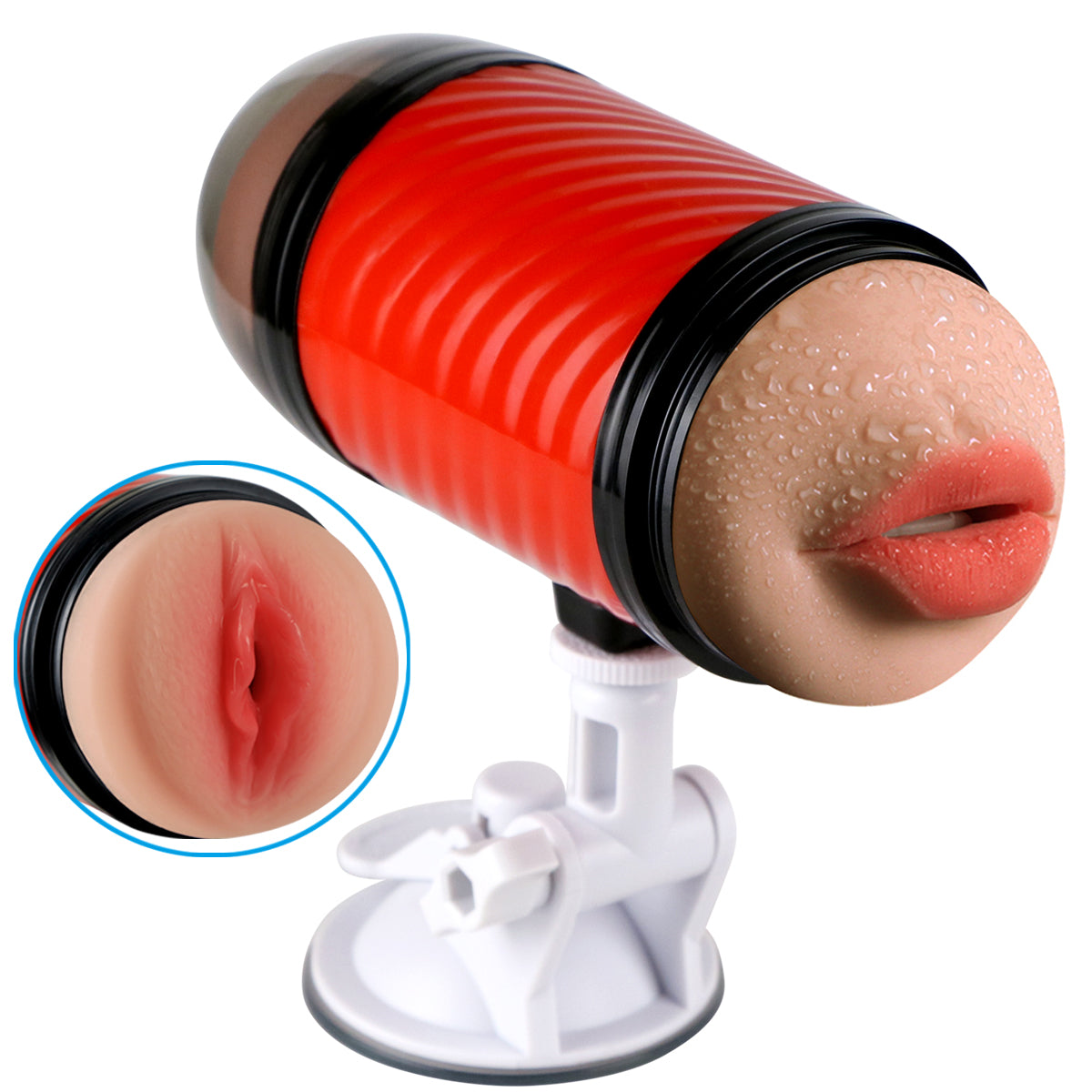 Masturbador Beginners Hands Free Double Stroker - Cake Sex Shop