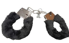 Esposas Peluche Negro - Cake Sex Shop