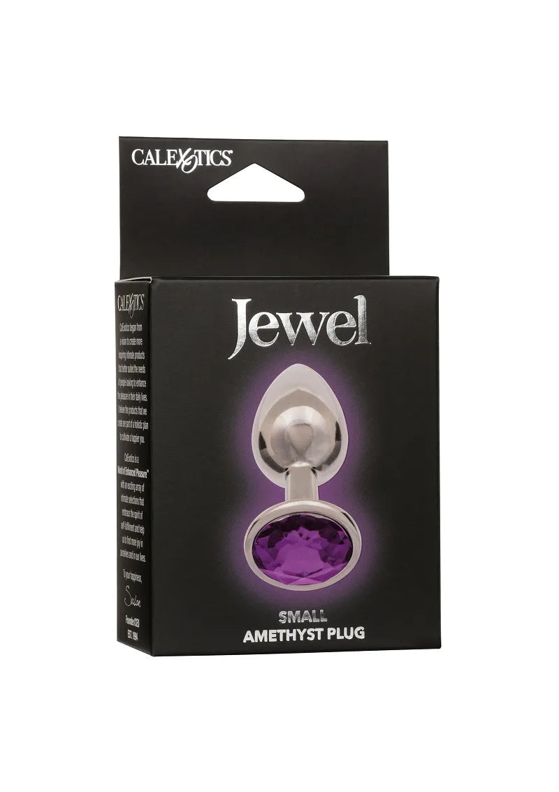 Plug Anal Jewel Amethyst Plug - Small - Cake Sex Shop