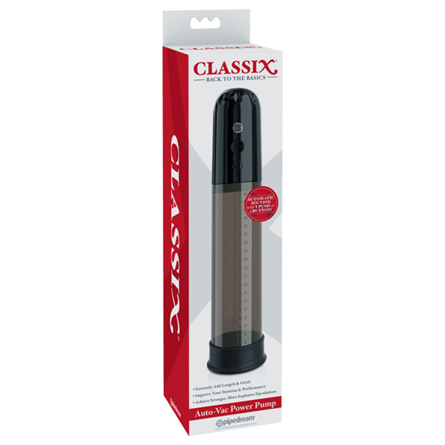 Bomba de Vacío Classix Auto-Vac Power Pump Black - Cake Sex Shop