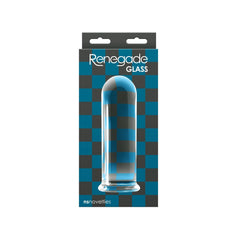 Plug Anal Renegade Glass – Rook – Clear - Cake Sex Shop