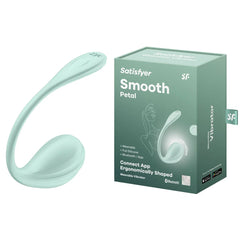 Vibrador Satisfyer Smooth Petal Connect App – Mint - Cake Sex Shop 2