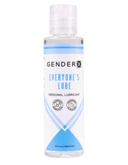 Lubricante Gender X Everyones Lube 4 oz - Cake Sex Shop