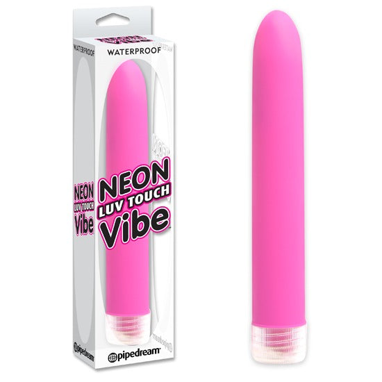 Vibrador Neon Luv Touch Vibe - Pink - Cake Sex Shop