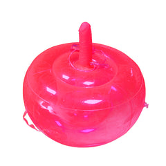 Inflable Bouncing Pink Sex Dildo - 15 cm - Cake Sex Shop