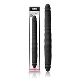 Dildo Colours Double Pleasure 12" - Black - Cake Sex Shop