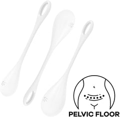 Kegel Satisfyer Yoni Power - White - Cake Sex Shop