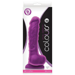 Dildo Colours Dual Density - 20 cm - Purple - Cake Sex Shop
