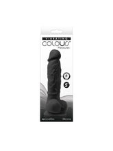 Dildo Colours Pleasures Vibrating 5" - Black - Cake Sex Shop