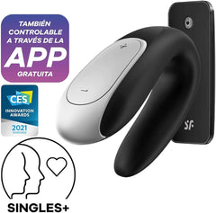 Vibrador Satisfyer Double Fun-Black - Cake Sex Shop