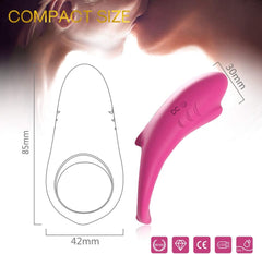Anillo Pink Cock Vibrations - Cake Sex Shop 2 3 4