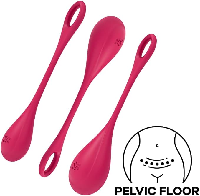 Kegel Satisfyer Yoni Power - Red - Cake Sex Shop