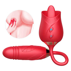 Vibrador Rose Licker - Cake Sex Shop
