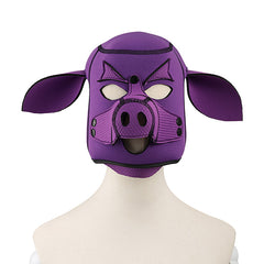 Máscara Dungeon Master - Black/Purple - Cake Sex Shop