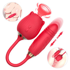 Succioinador Bala Rose Sucking Bullet - Cake Sex Shop