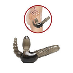 Dildo Fetish Fantasy Series 'Strapless' Strap-On w/Anal Stimulator - Cake Sex Shop 2 3