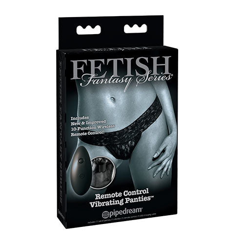 Tanga Fetish Fantasy Remote Control Vibrating Panties - Cake Sex Shop