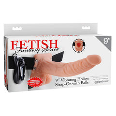 Strap On Dildo Hollow Strap On with Balls -23 cm - Cake Sex Shop