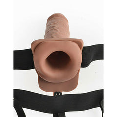 Fetish Fantasy Series Hollow Strap-On- With Remote - 18 cm - Cake Sex Shop 2 3 4