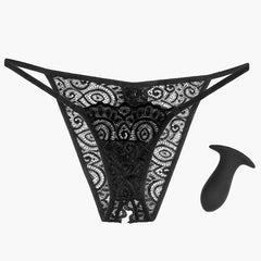 Vibrador Hookup Panties Remote Lace Peek-a-Boo XL - Cake Sex Shop 2 3 4