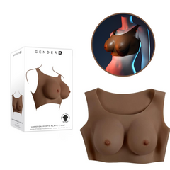 Pechos Gender X Undergarment C-Cup - Dark - Cake Sex Shop 2