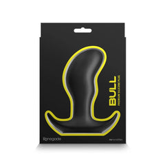 Plug Renegade – Bull – Large – Black - Cake Sex Shop