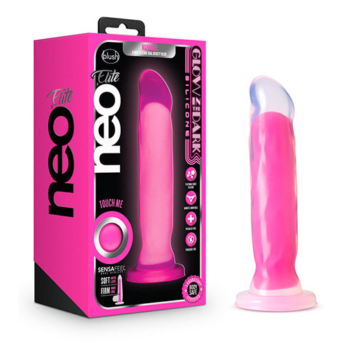 Dildo Marquee - 20 cm Dual Density Glow in the Dark - Cake Sex Shop