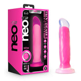 Dildo Marquee - 20 cm Dual Density Glow in the Dark - Cake Sex Shop