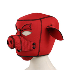 Máscara Dungeon Master - Black/Red - Cake Sex Shop 2