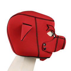 Máscara Dungeon Master - Black/Red - Cake Sex Shop 2 3 4