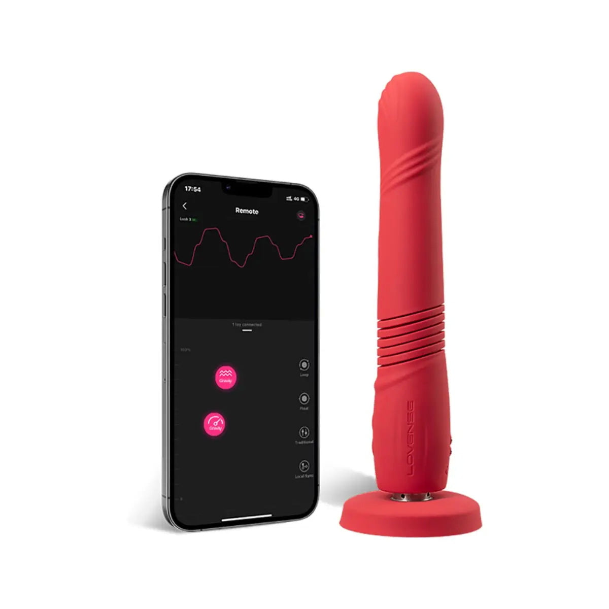 Dildo Lovense Gravity - 13 cm - Cake Sex Shop