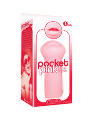 Masturbador Imale Pocket Pink Mouth Stroker - Cake Sex Shop 2