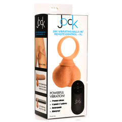 Anillo 28X Vibrating Realistic Balls with Remote