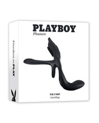 Anillo Playboy Pleasures The 3 Way - Cake Sex Shop
