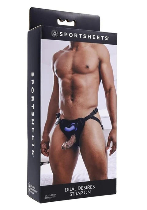 Arnés Dual Desires Strap On - Cake Sex Shop