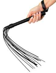 Azotador Fetish Fantasy Series Limited Edition Deluxe Cat O Nine – Black - Cake Sex Shop 2