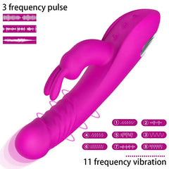 Vibrador Pink Rabbit Thruster - Cake Sex Shop 2 3