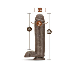 Dildo Dr Skin Mister 10.5" - Chocolate - Cake Sex Shop 2 3