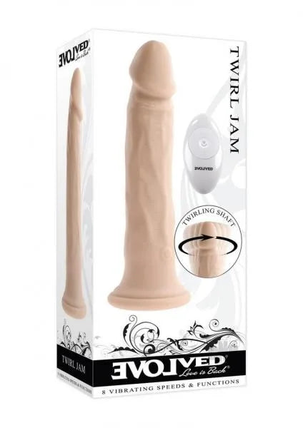 Dildo Twirl Jam Light Evolved 9" - Cake Sex Shop