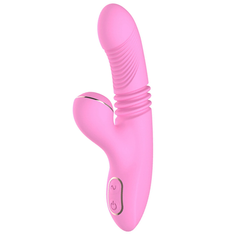 Vibrador con Succionador de Clítoris Cake Sex Massager - Cake Sex Shop