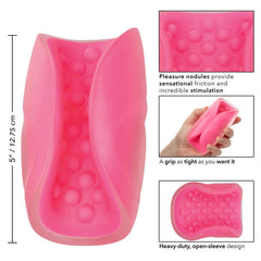 Masturbador The Gripper Beaded Grip - Pink - Cake Sex Shop 2 3