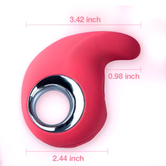 Vibrador de Clítoris Red Ringer - Cake Sex Shop 2 3