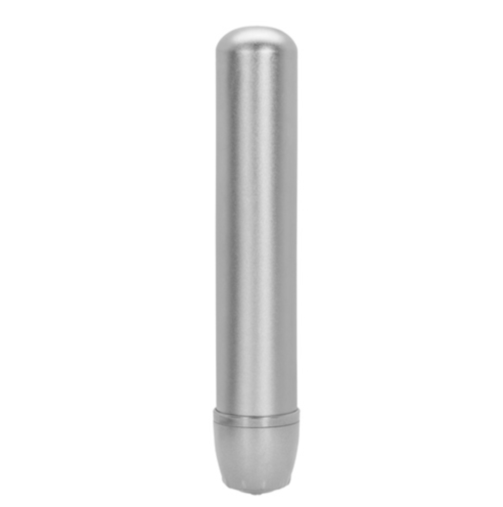 Vibrador Aluminum Heat Wave Standard Massager, 7.5", Silver - Cake Sex Shop