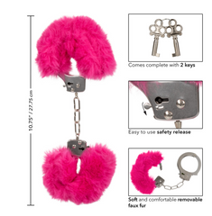 Esposas Ultra Fluffy Furry Cuffs-Pink - Cake Sex Shop 2