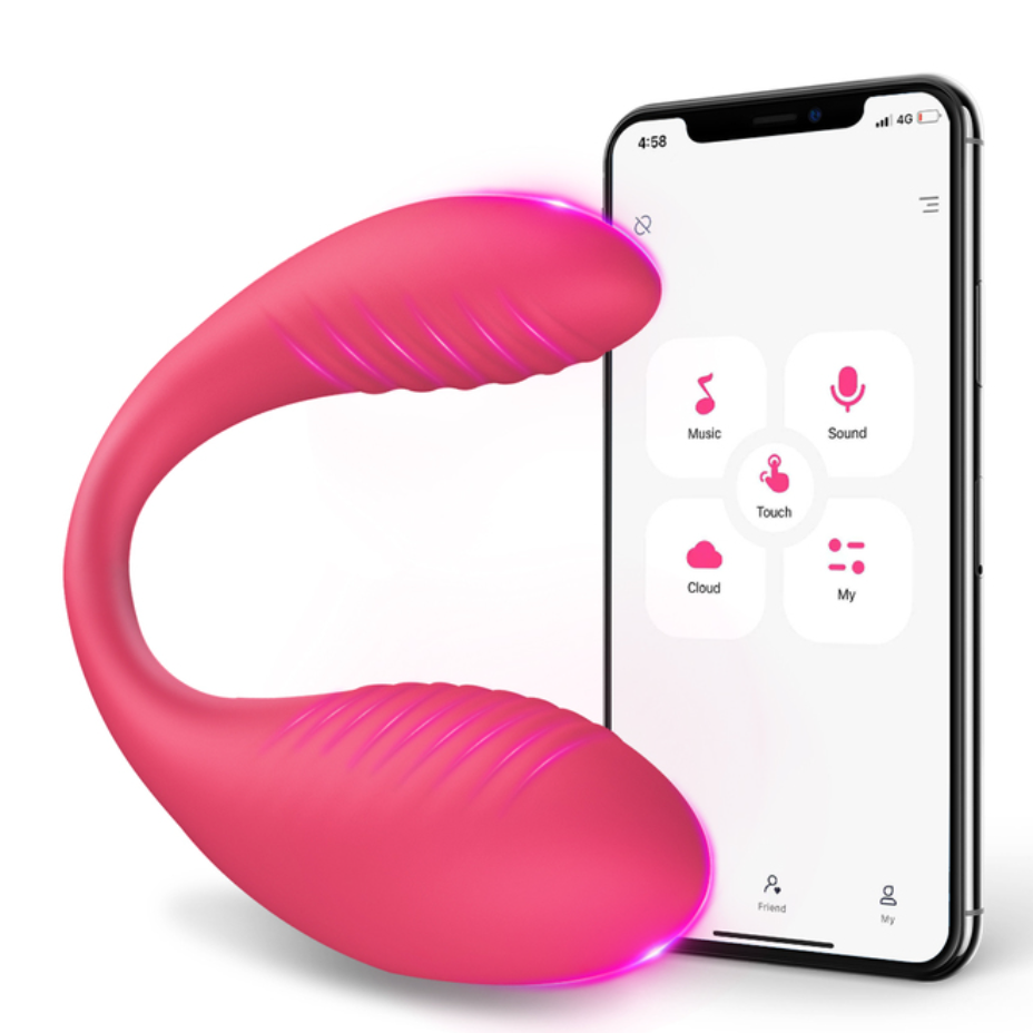 Vibrador Couple Fun App - Pink - Cake Sex Shop