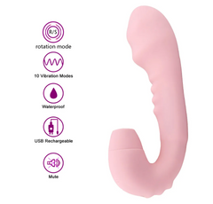 Vibrador Succionador Pussy Grinder - Cake Sex Shop 2 3 4