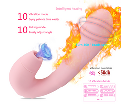 Vibrador Succionador Pussy Grinder - Cake Sex Shop 2