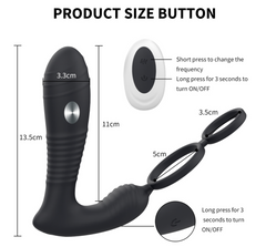 Masajeador Prostate Electro Shocks - Cake Sex Shop 2 3 4